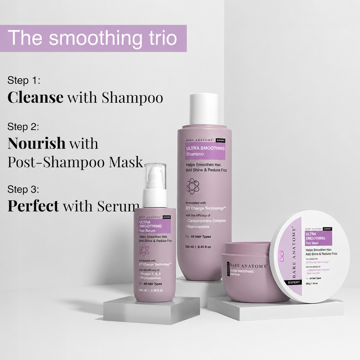 Ultra Smoothing Hair Trio